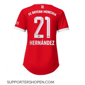 Bayern Munich Lucas Hernandez #21 Hemma Matchtröja Dam 2022-23 Kortärmad